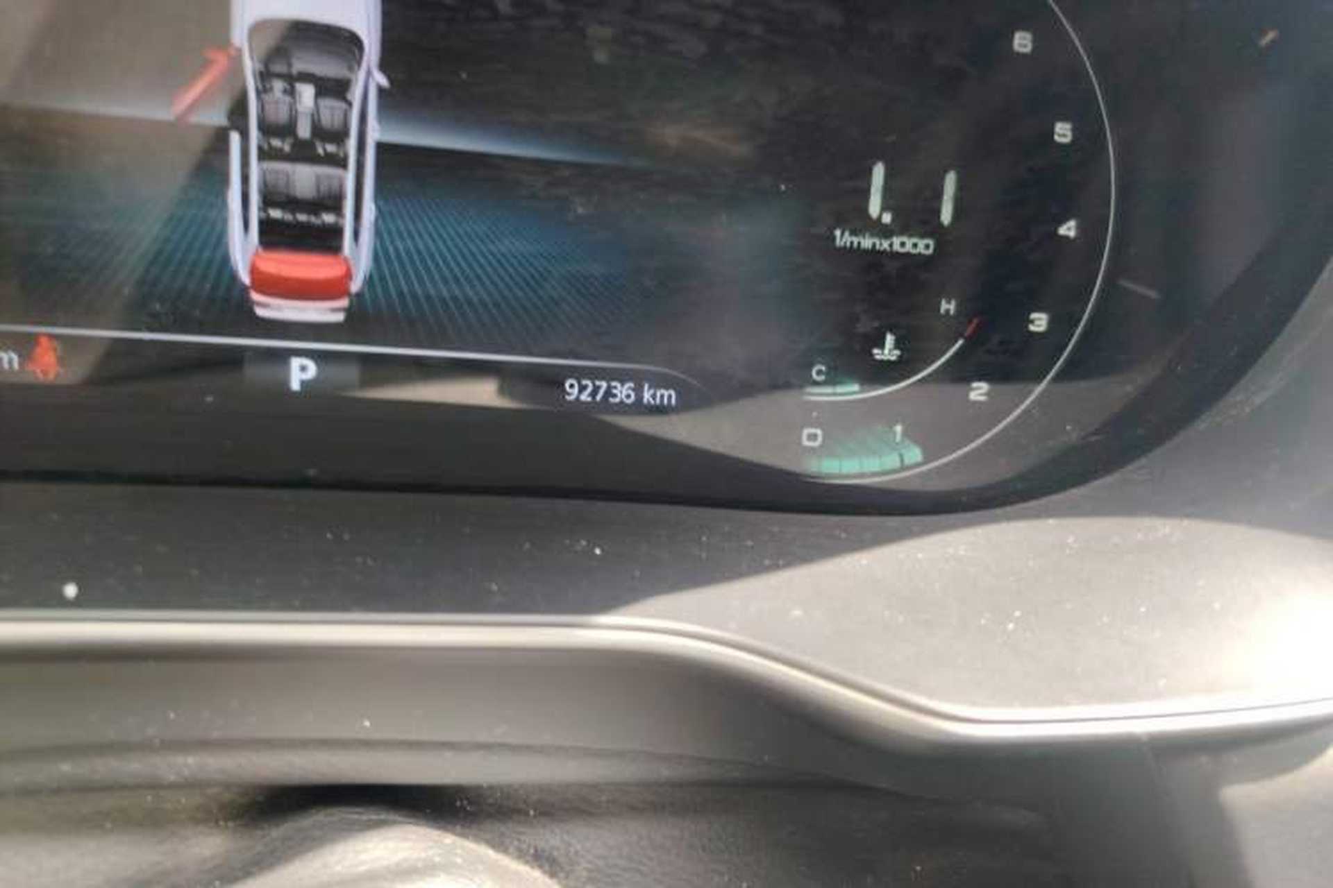 Used Roewe RX5 2021 PLUS 300TGI Automatic Ali National Trend Flagship Ronglin Edition Odometer Close Up
