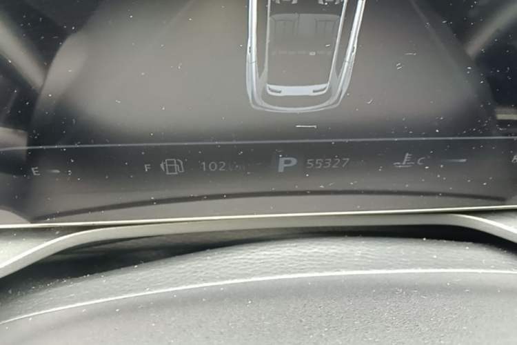 Used Roewe RX5 2021 PLUS 330TGI Automatic National Trend Intelligent Deluxe Edition Odometer Close Up