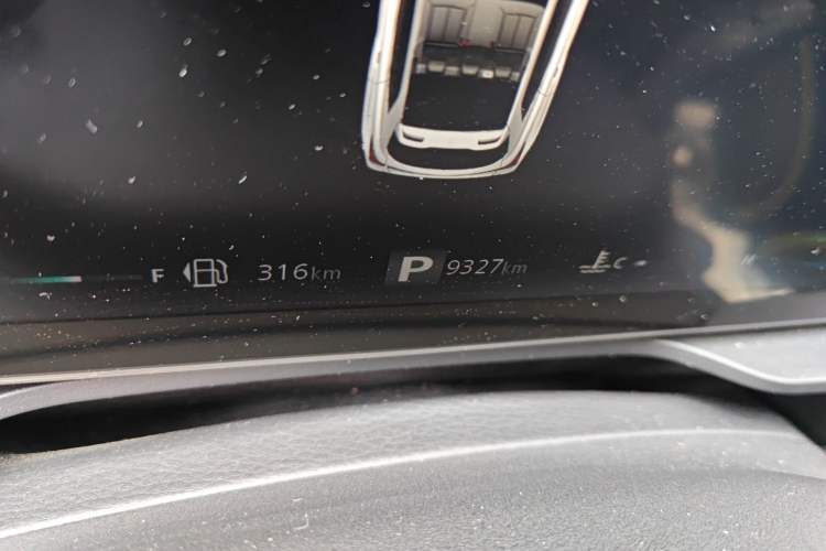Used Roewe RX5 2021 PLUS 330TGI Automatic National Trend Intelligent Deluxe Edition Odometer Close Up