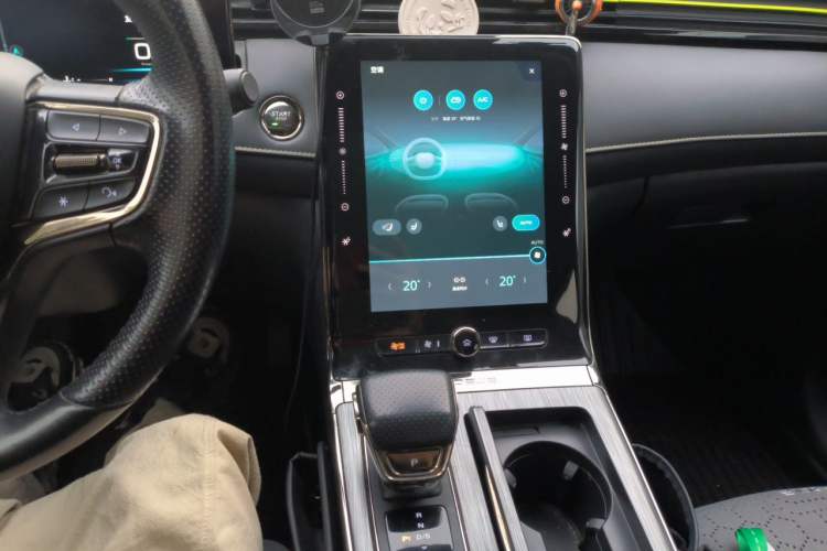 Used Roewe RX5 2021 PLUS 330TGI Automatic National Trend Intelligent Deluxe Edition Audio And AC Panel