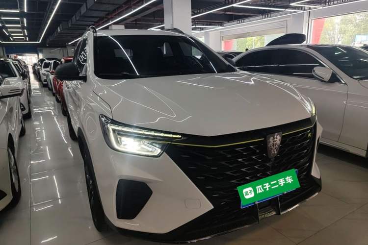 Used Roewe RX5 2021 PLUS 330TGI Automatic National Trend Intelligent Deluxe Edition Front Right 45 Deg