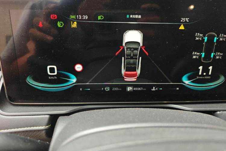 Used Roewe RX5 2021 PLUS 330TGI Automatic National Trend Intelligent Deluxe Edition Instrument Cluster