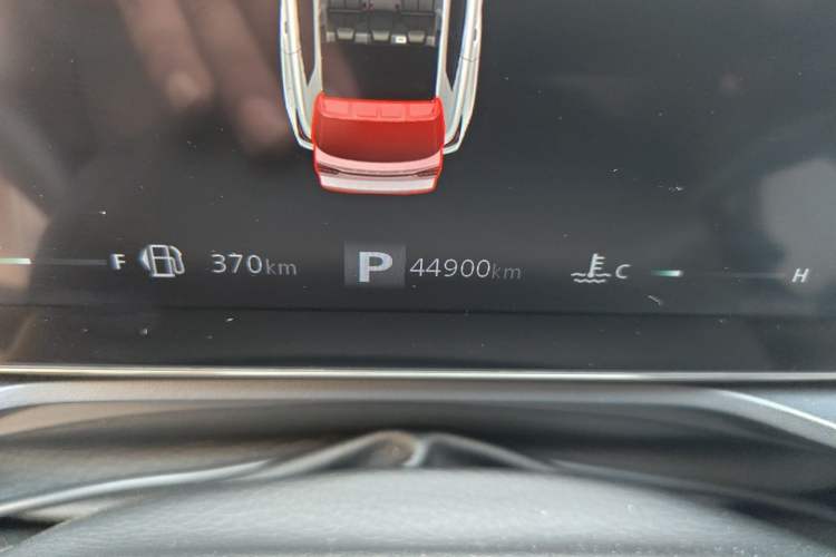 Used Roewe RX5 2021 PLUS 330TGI Automatic National Trend Intelligent Deluxe Edition Odometer Close Up