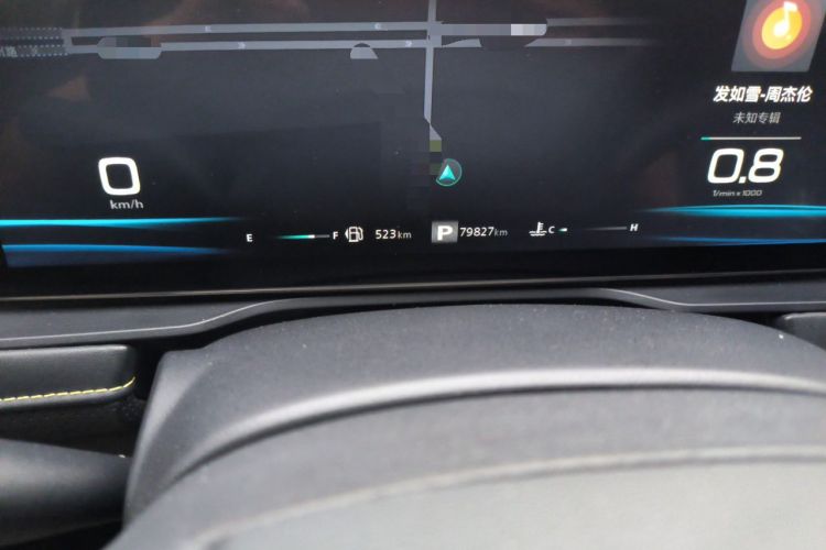Used Roewe RX5 2021 PLUS 330TGI Automatic National Trend Intelligent Deluxe Edition Odometer Close Up
