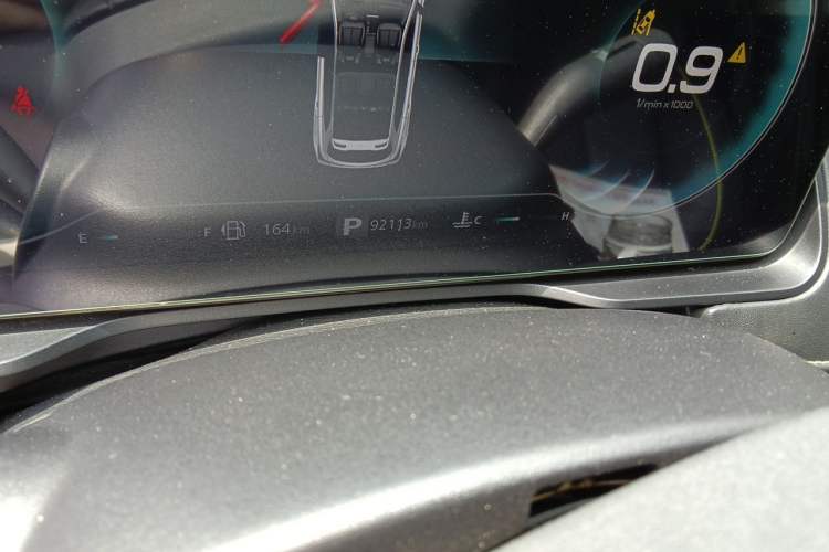 Used Roewe RX5 2021 PLUS 330TGI Automatic National Trend Intelligent Deluxe Edition Odometer Close Up