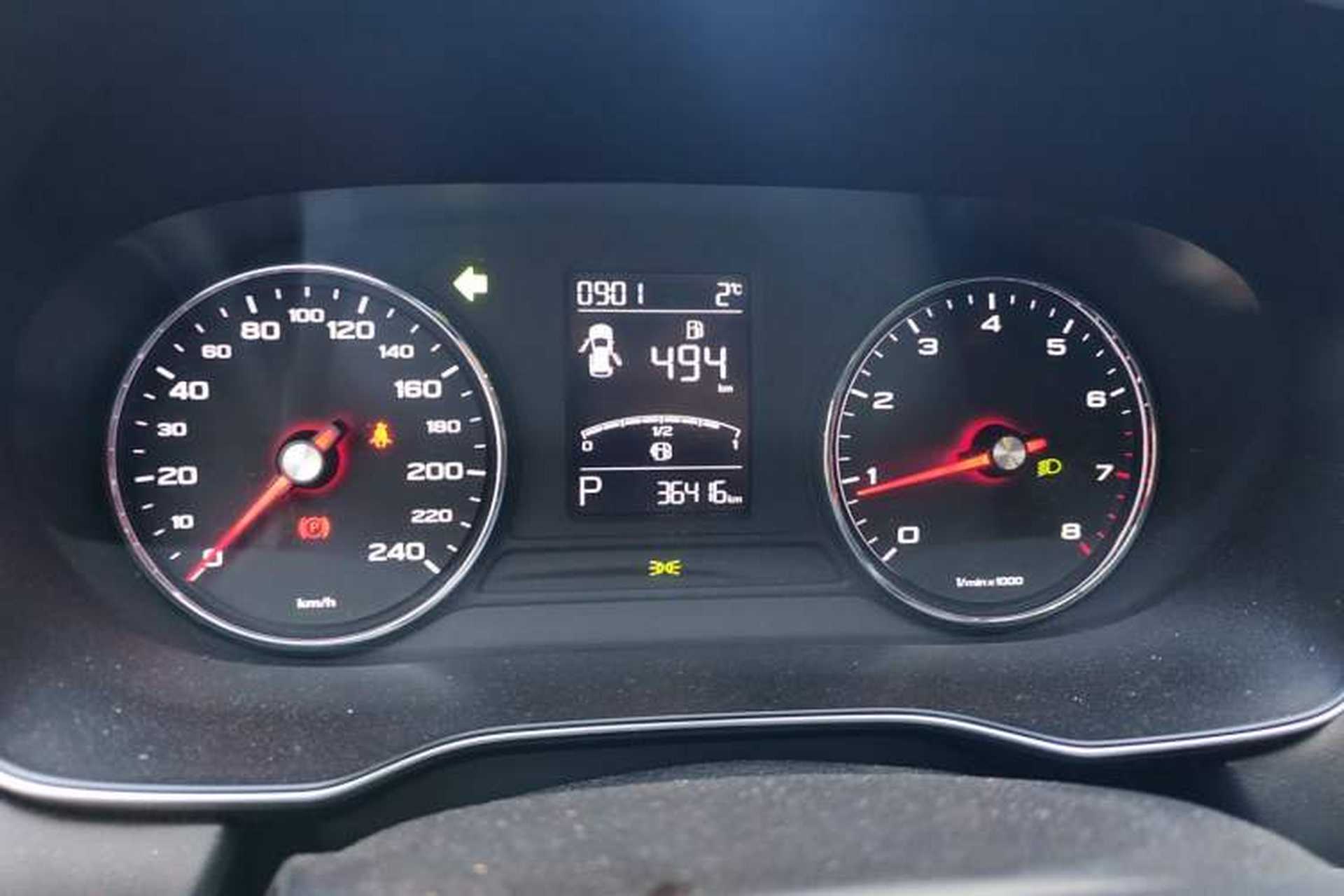 Used Roewe RX5 2022 330TGI Automatic National Style Edition Instrument Cluster
