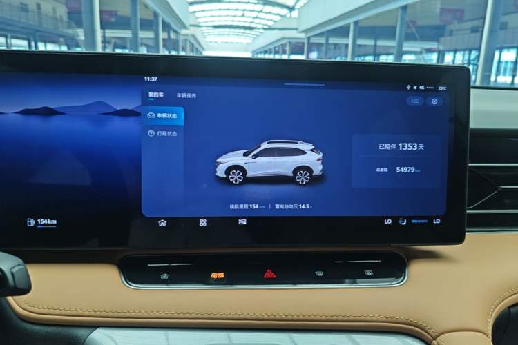Used Roewe RX5 2023 1.5T Luxury Sliding-Screen Version Instrument Cluster