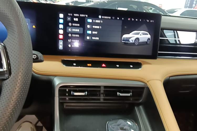 Used Roewe RX5 2023 1.5T Elite Edition Audio And AC Panel