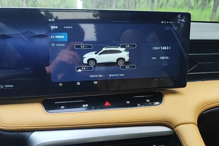 Used Roewe RX5 2023 1.5T Flagship Intelligent Driving Edition Instrument Cluster