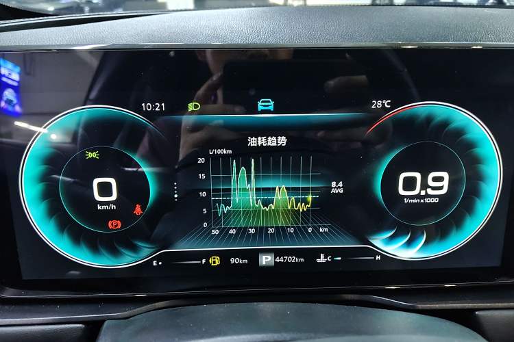 Used Roewe RX5 2023 PLUS 330TGI Automatic Trendsetting Smart Edition Instrument Cluster