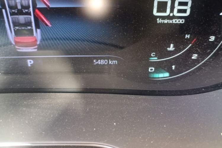 Used Roewe RX5 2023 PLUS 330TGI Automatic Trendsetting Smart Edition Odometer Close Up