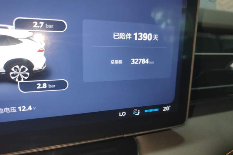 Used Roewe RX5 2023 1.5T Luxury Sliding-Screen Version Odometer Close Up