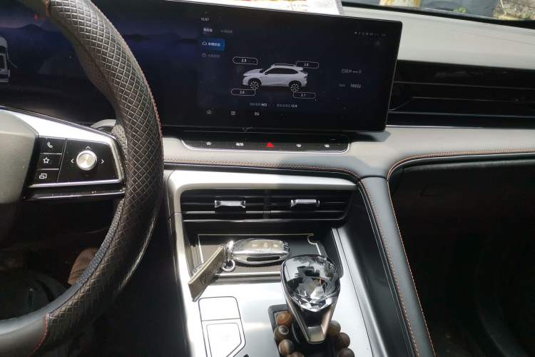 Used Roewe RX5 2023 1.5T Luxury Sliding-Screen Version Audio And AC Panel