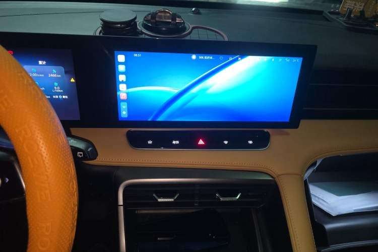 Used Roewe RX5 2023 1.5T Elite Edition Audio And AC Panel