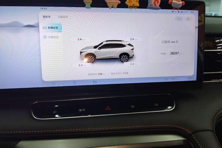 Used Roewe RX5 2023 1.5T Luxury Sliding-Screen Version Instrument Cluster