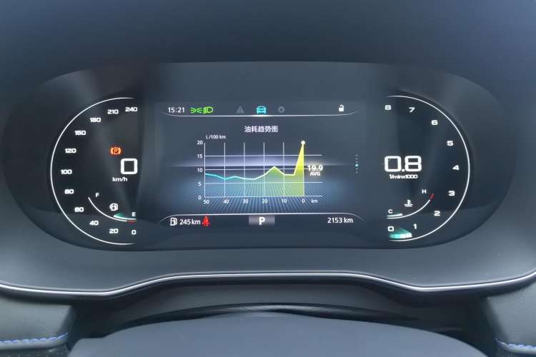 Used Roewe RX5 2023 PLUS 330TGI Automatic Trendsetting Smart Edition Instrument Cluster