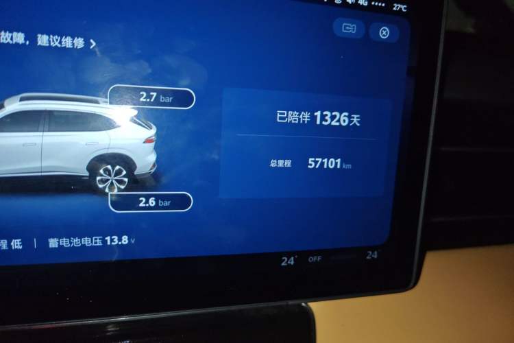 Used Roewe RX5 2023 1.5T Prestige Sliding-Screen Version Odometer Close Up