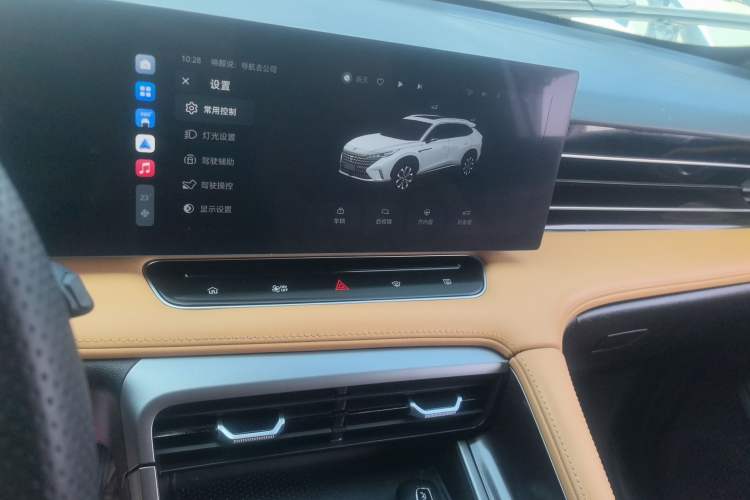 Used Roewe RX5 2023 1.5T Elite Edition Audio And AC Panel