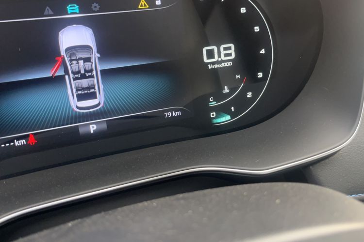 Used Roewe RX5 2023 PLUS 330TGI Automatic Trendsetting Smart Edition Odometer Close Up
