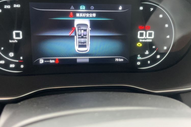 Used Roewe RX5 2023 PLUS 330TGI Automatic Trendsetting Smart Edition Odometer Close Up