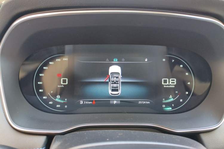 Used Roewe RX5 2025 PLUS 330TGI Automatic Trendsetting Smart Edition Instrument Cluster