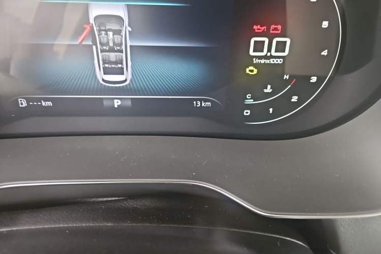 Used Roewe RX5 2025 PLUS 330TGI Automatic Trendsetting Smart Edition Odometer Close Up