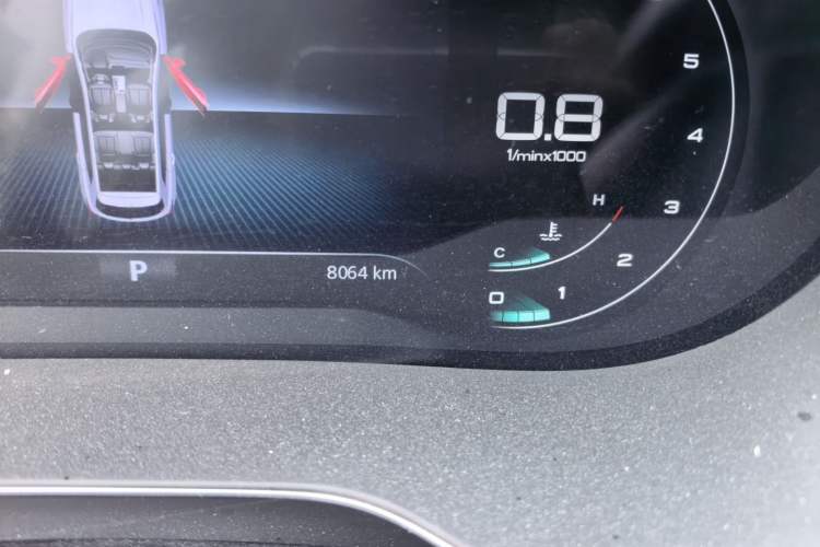 Used Roewe RX5 2025 PLUS 330TGI Automatic Trendsetting Smart Edition Odometer Close Up