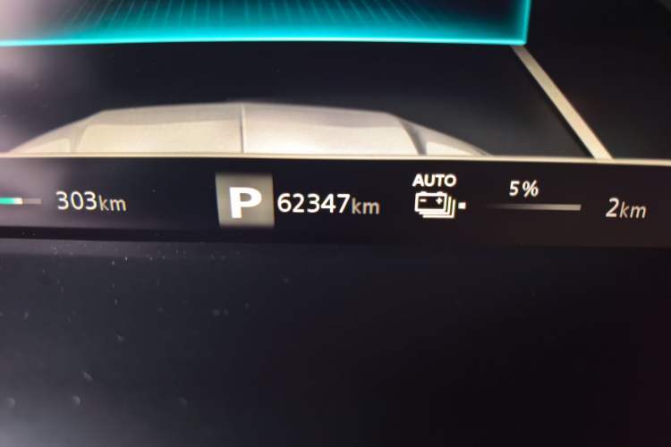 Used Roewe RX5 eMAX 2020 500 PHEV Premium Smart Cabin Odometer Close Up