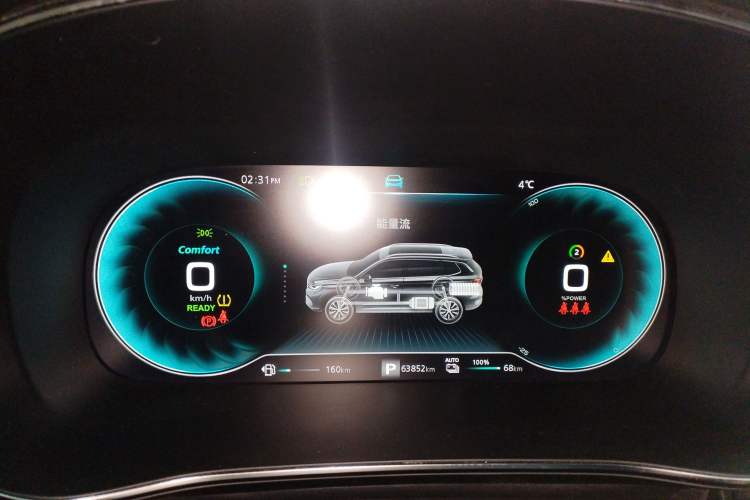 Used Roewe RX5 eMAX 2020 500 PHEV 4G-Connected Luxury Edition Instrument Cluster