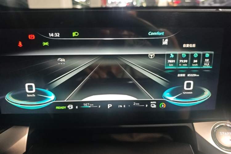 Used Roewe RX5 eMAX 2022 1.5T PHEV Fearless Prestige Edition Instrument Cluster