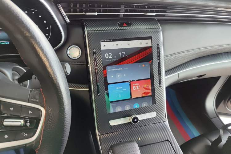 Used Roewe RX5 MAX 2021 Supreme Series 300TGI Automatic Smart Cabin Edition Audio And AC Panel