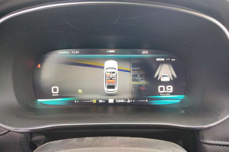 Used Roewe RX5 MAX 2019 400TGI Automatic All-Wheel Drive Smart Cabin Supreme Edition Instrument Cluster