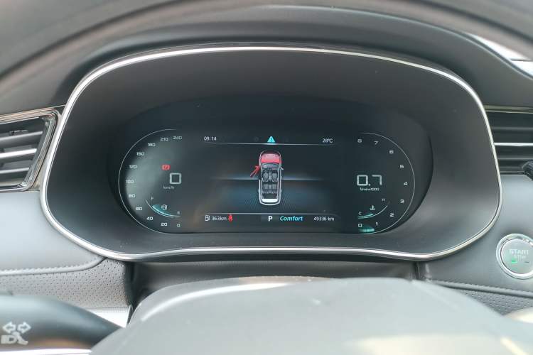 Used Roewe RX5 MAX 2019 300TGI Automatic 4G Connect Luxury Edition Instrument Cluster