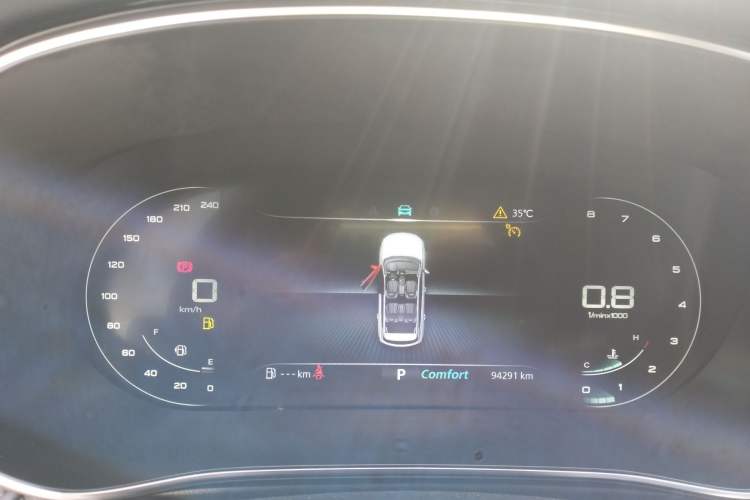 Used Roewe RX5 MAX 2019 300TGI Automatic 4G Connect Luxury Edition Instrument Cluster