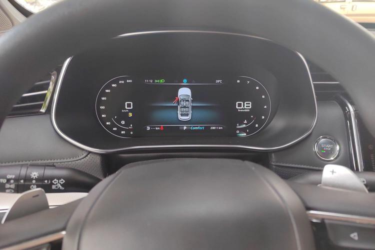Used Roewe RX5 MAX 2019 400TGI Automatic 4G Connect Luxury Edition Instrument Cluster