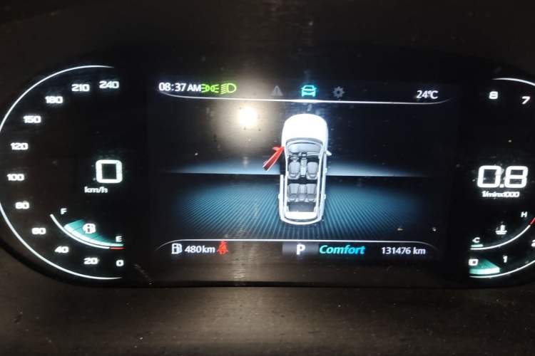 Used Roewe RX5 MAX 2019 400TGI Automatic 4G Connect Luxury Edition Instrument Cluster