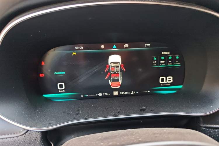 Used Roewe RX5 MAX 2019 400TGI Automatic Smart Cabin Flagship Edition Instrument Cluster