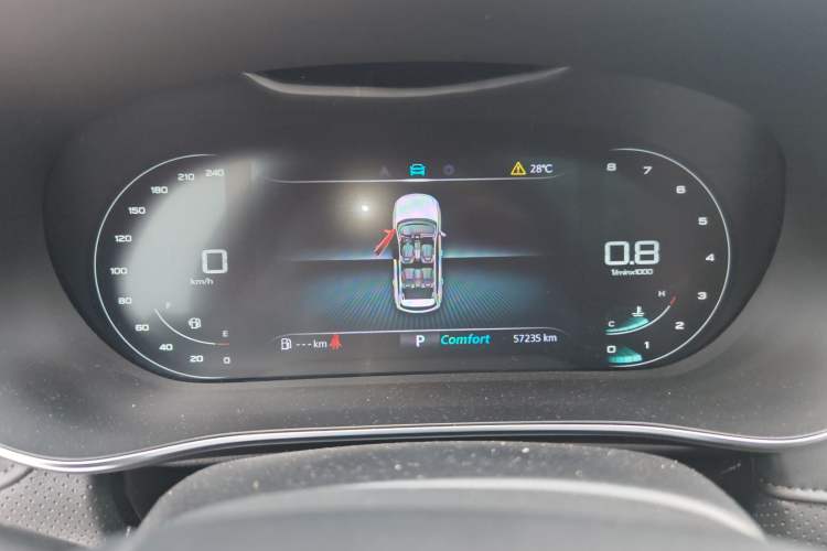 Used Roewe RX5 MAX 2019 300TGI Automatic Smart Cabin Luxury Edition Instrument Cluster