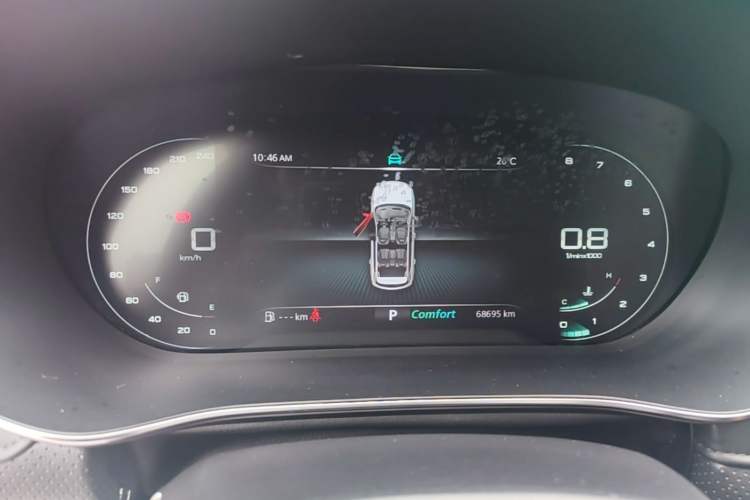 Used Roewe RX5 MAX 2019 300TGI Automatic 4G Connect Luxury Edition Instrument Cluster