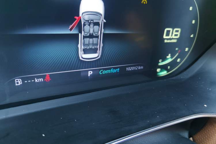 Used Roewe RX5 MAX 2019 300TGI Automatic Intelligent Driving Health Cabin Edition Odometer Close Up