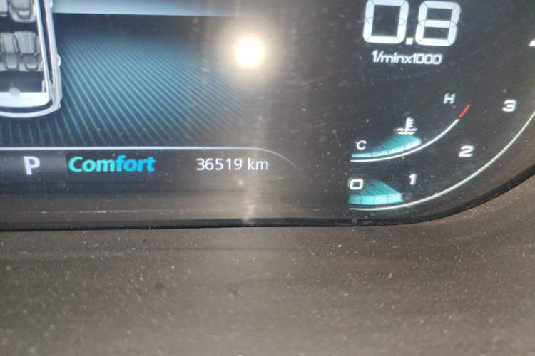 Used Roewe RX5 MAX 2019 300TGI Automatic 4G Connect Luxury Edition Odometer Close Up
