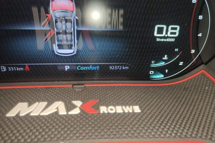 Used Roewe RX5 MAX 2019 300TGI Automatic Smart Cabin Luxury Edition Odometer Close Up