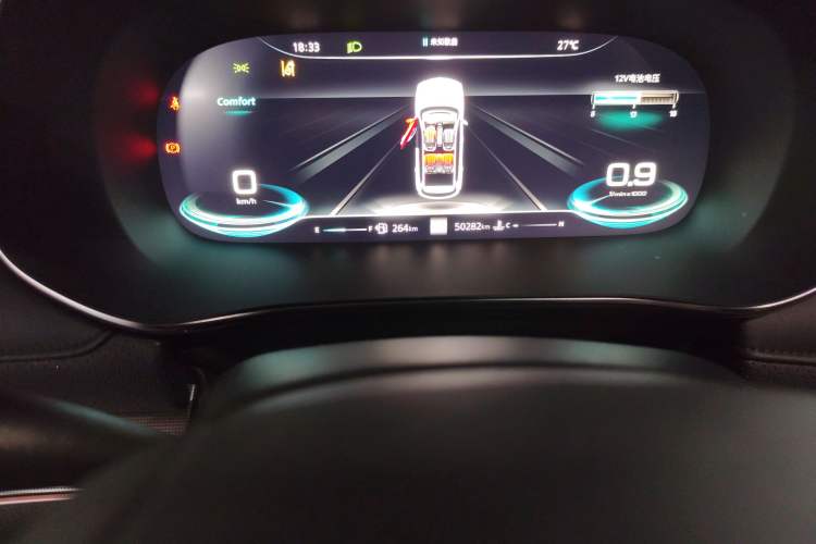 Used Roewe RX5 MAX 2019 400TGI Automatic Smart Cabin Flagship Edition Odometer Close Up