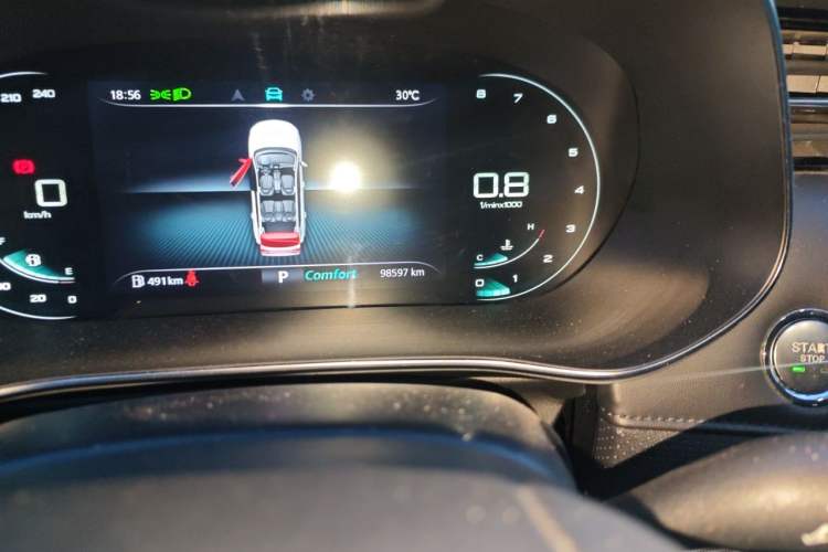 Used Roewe RX5 MAX 2019 300TGI Automatic Smart Cabin Luxury Edition Odometer Close Up