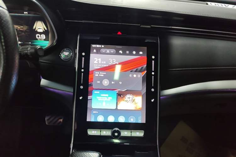 Used Roewe RX5 MAX 2019 400TGI Automatic Smart Cabin Flagship Edition Audio And AC Panel