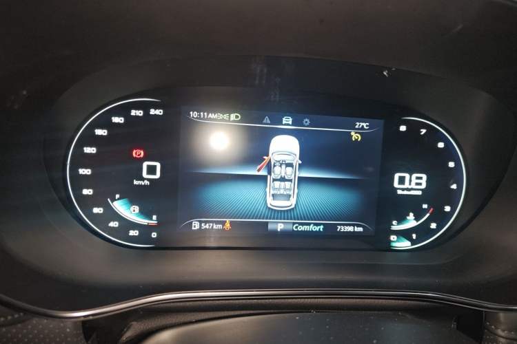 Used Roewe RX5 MAX 2019 300TGI Automatic 4G Connect Luxury Edition Instrument Cluster