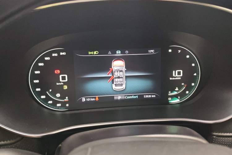 Used Roewe RX5 MAX 2019 300TGI Automatic 4G Connect Luxury Edition Instrument Cluster