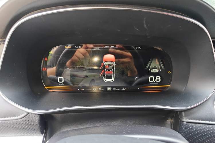 Used Roewe RX5 MAX 2019 400TGI Automatic Smart Cabin Flagship Edition Instrument Cluster