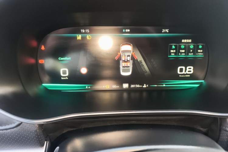 Used Roewe RX5 MAX 2019 400TGI Automatic Smart Cabin Flagship Edition Instrument Cluster