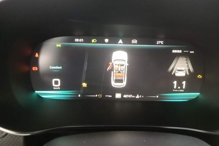 Used Roewe RX5 MAX 2019 400TGI Automatic Smart Cabin Flagship Edition Instrument Cluster